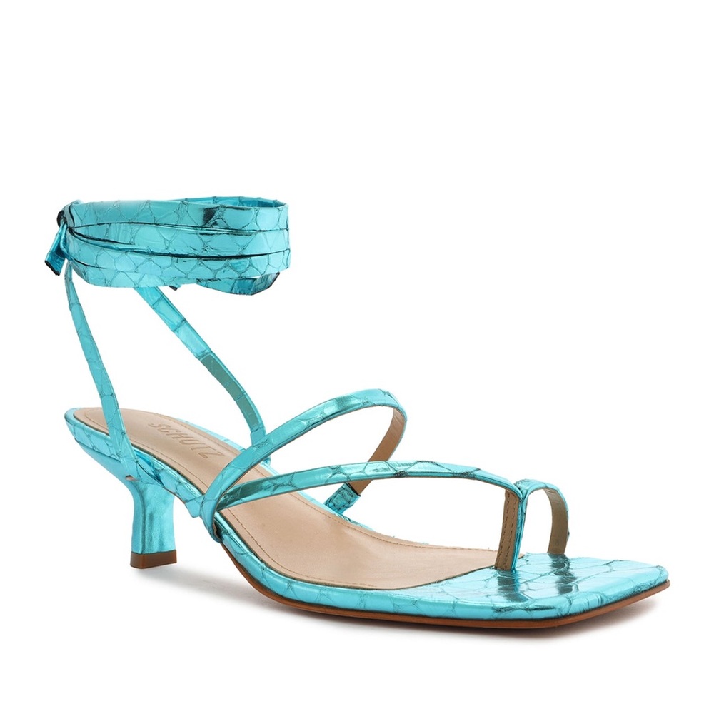 SCHUTZ Leather Sandals
